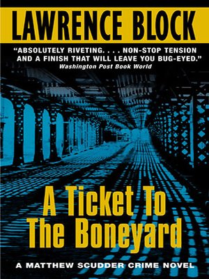 cover image of A Ticket to the Boneyard